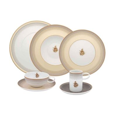 Aparelho de Jantar Chá e Café Heritage 30 Peças Vista Alegre Atlantis