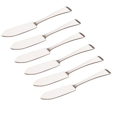 Espátulas Treno 6 Peças Aço Inox Riva