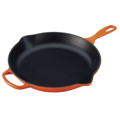 Frigideira Skillet Redonda com Alça Signature 23 cm Laranja Le Creuset