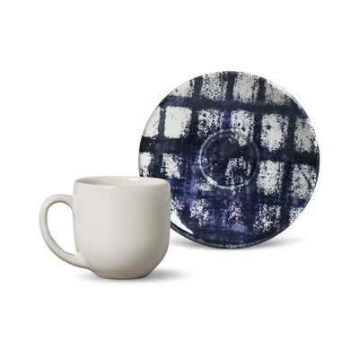 Xícara de Café Coup Chess Cerâmica 6 Peças Porto Brasil