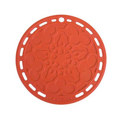 Suporte de Silicone Mandala Laranja Le Creuset