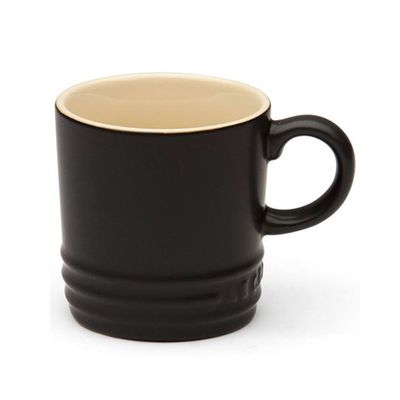 Caneca 350 ml Preto Black Onix Le Creuset