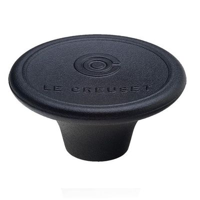 Pegador para Tampa Fenólico 5,5 cm Preto Black Onix Le Creuset