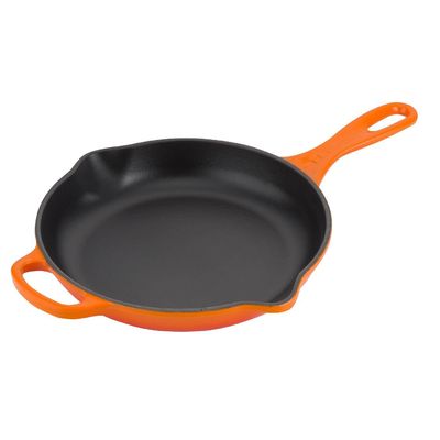 Frigideira Skillet Redonda com Alça Signature 20 cm Laranja Le Creuset