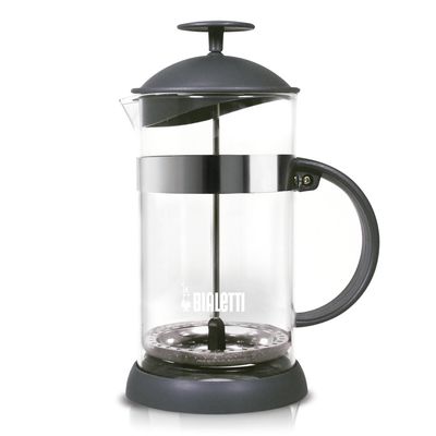 Cafeteira French Press Basic 1 Litro Cinza Bialetti