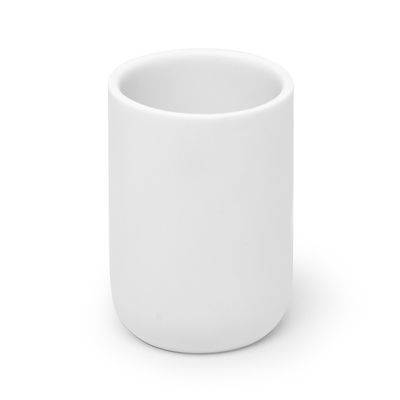 Copo Acessório para Banheiro Junip Resina Branco Matte Umbra
