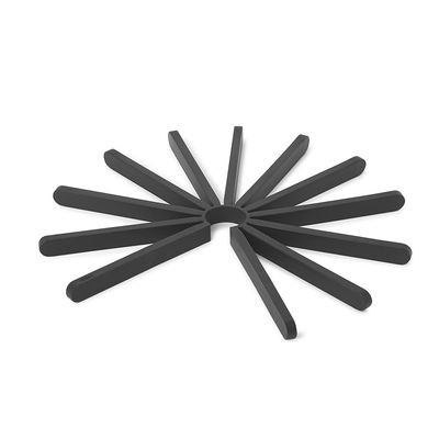 Descanso de Panela Fanfare 2 Peças Silicone Preto Umbra