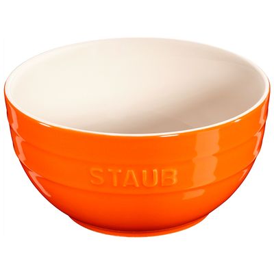 Bowl Cerâmica 1,2 Litro Laranja V2 Staub