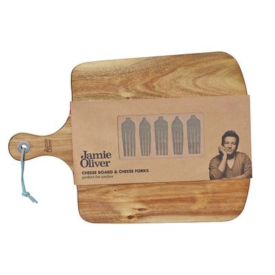 Tabua Frios Madeira Conjunto 6 Peças Jamie Oliver