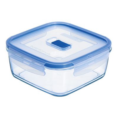 Pote Hermético Pure Box Active Quadrado 1,22 Litro Luminarc