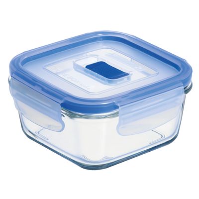 Pote Hermético Pure Box Active Quadrado Jumbo 2,5 Litros Luminarc