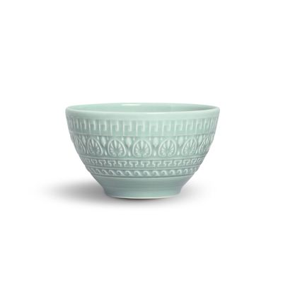Bowl Greek Cerâmica 6 Peças Verde Porto Brasil