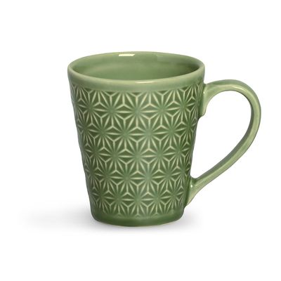 Caneca Manish Cerâmica 280 ml Sálvia Porto Brasil