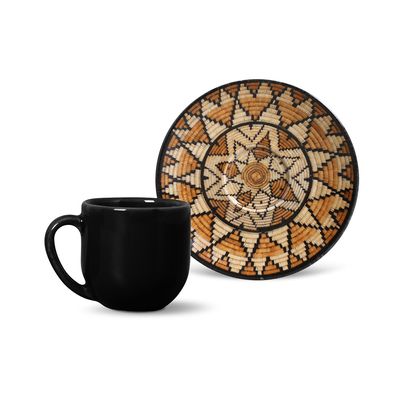 Xícara de Café Coup African Cerâmica 6 Peças Porto Brasil