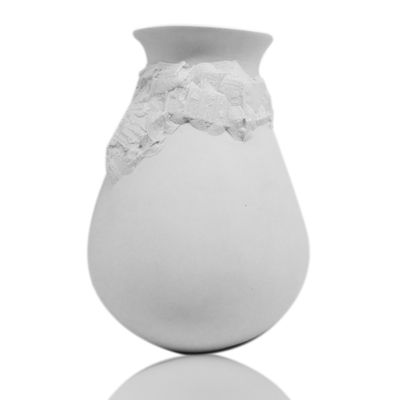 Vaso Limited 01 Porcelana Branco Holaria