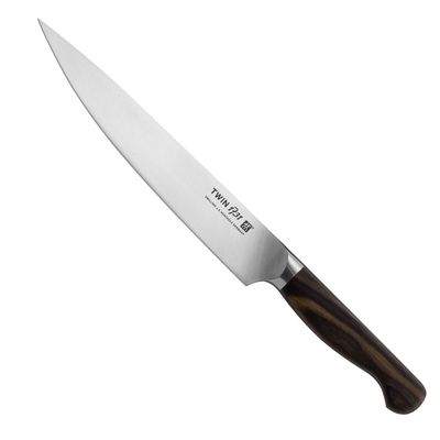 Faca para Carnes 8 Pol Twin 1731 Aço Cronidur 30 Madeira de Ébano Zwilling J.A. Henckels