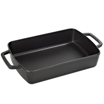 Travessa Retangular Ferro Fundido 40X25 cm Preto Staub