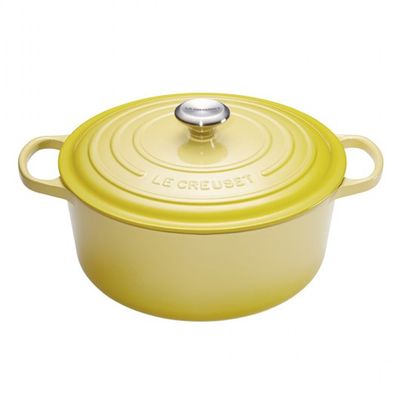 Panela Redonda Signature 20 cm Amarelo Soleil Le Creuset