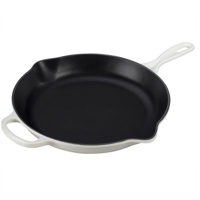 Frigideira Skillet Redonda Alça Signature 23 cm Branco Le Creuset