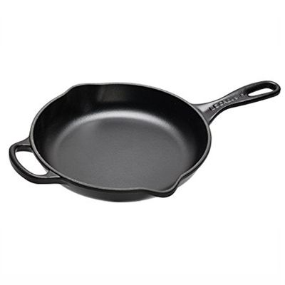 Frigideira Skillet Redonda Alça Signature 26 cm Preto Black Onix Le Creuset