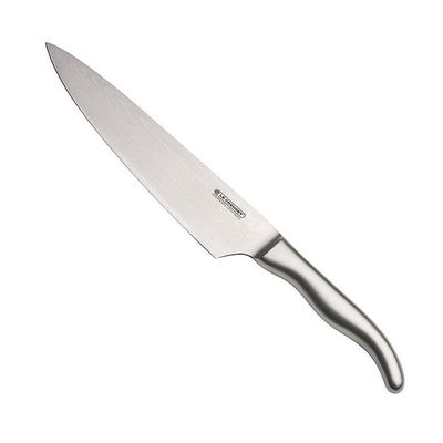 Faca do Chef 6 Pol Aço Damasco com Cabo Aço Inox Ply Le Creuset