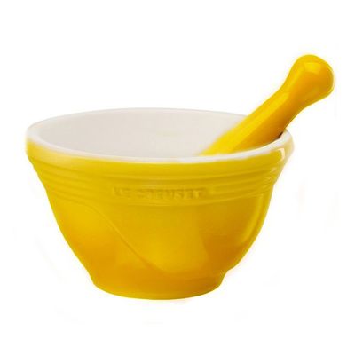 Pilão Pequeno Amarelo Soleil Le Creuset