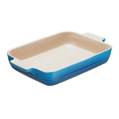 Travessa Retangular 3 Litros Azul Marseille Le Creuset