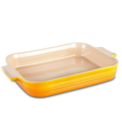 Travessa Retangular 3 Litros Amarelo Soleil Le Creuset