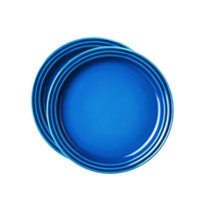 Prato Sobremesa 15 cm 2 Peças Azul Marseille Le Creuset