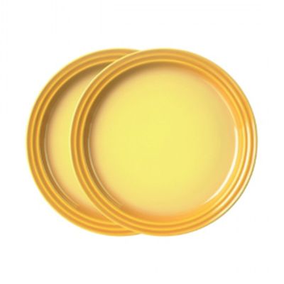 Prato Sobremesa 15 cm 2 Peças Amarelo Soleil Le Creuset