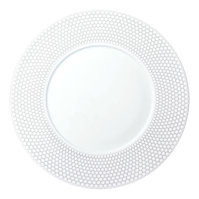 Prato Raso Madison 6 Porcelana Branco Christofle