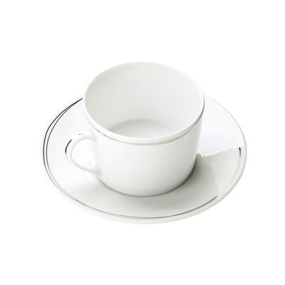 Xícara de Chá com Pires Vertigo Porcelana Christofle