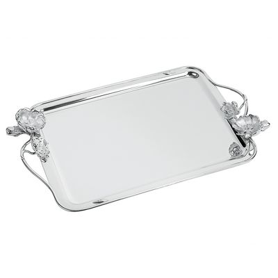 Bandeja Anemone Belle Époque Prata 43X32 Christofle