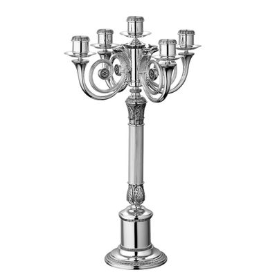 Candelabro 5 Velas Malmaison 41,9 cm Prata Christofle