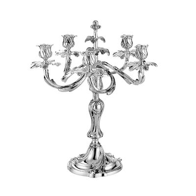 Candelabro para 5 Velas Trianon 38 cm Prata Christofle