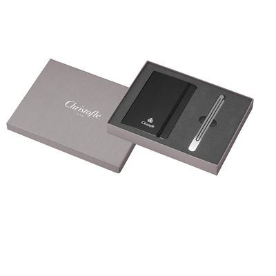 Caderno de Anotações e 1 Marca Páginas Bookles Gm Christofle