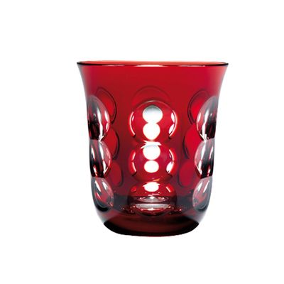 Copo Baixo Kawali 200 ml Cristal Vermelho Christofle