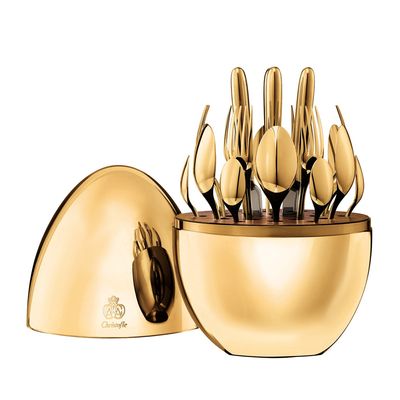 Faqueiro Mood Gold 24 Peças Christofle
