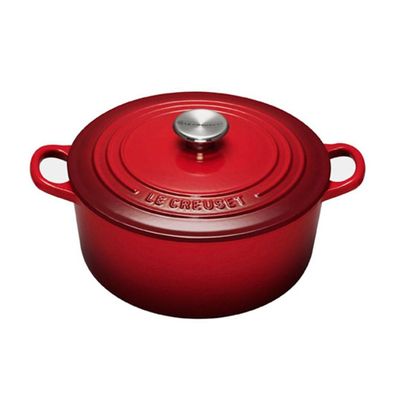 Panela Redonda Signature 24 cm Vermelho Le Creuset
