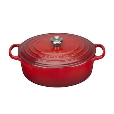 Panela Oval Signature 31 cm Vermelho Le Creuset