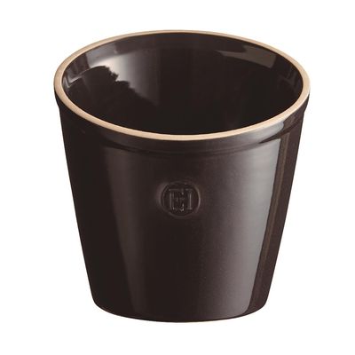 Porta Utensílios Cerâmica HR Preto Emile Henry