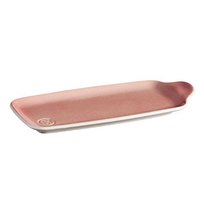 Petisqueira Retangular Cerâmica HR 23X10 cm Salmão Emile Henry