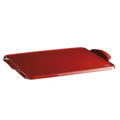 Placa Refratária Cerâmica HR 41,5X31,5 cm Vermelho Emile Henry