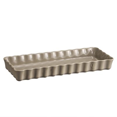 Travessa para Torta Retangular Cerâmica HR 36X15 cm Fendi Emile Henry