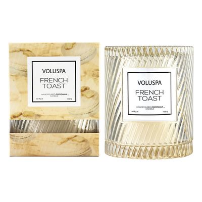 Vela French Toast Macaron Collection Redoma Texturizada 55 Horas Voluspa
