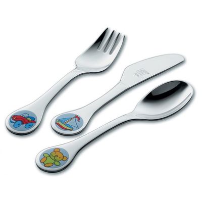 Faqueiro Infantil Toys 3 Peças Aço Inox Zwilling J.A. Henckels