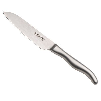 Faca Santoku 5 Pol Aço Damasco com Cabo Aço Inox Ply v2 Le Creuset