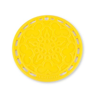 Suporte de Silicone Mandala Amarelo Soleil Le Creuset