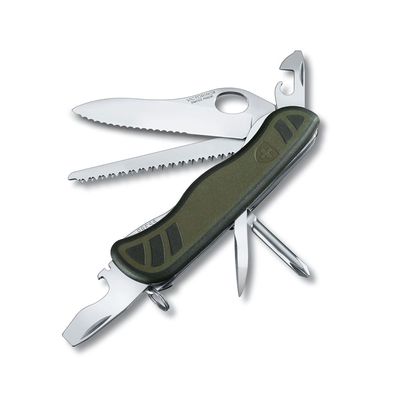 Canivete Swiss Soldier'S 08 10 Funções 11,1 cm Verde Musgo Victorinox