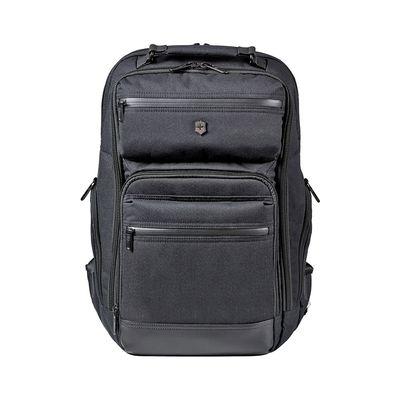 Mochila para Laptop 17 Polegadas Architecture Urban Fina Rath 28 L Poliéster Cinza e Marrom Victorinox